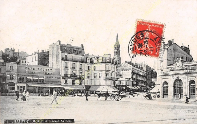 CPA 92210 Saint Cloud La Place Weapon Edit ca1911