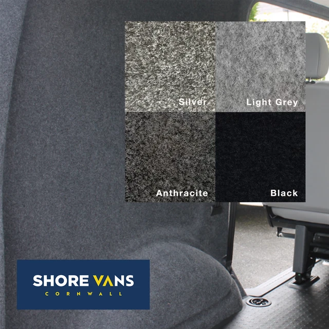 12 SQM CARPET Lining Camper Van Car Stretch ANTHRACITE £37.99 PicClick UK
