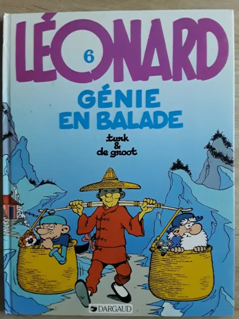 Bd-Leonard-Genie En Balade-N°6-De Groot & Turk-1989-Dargaud-