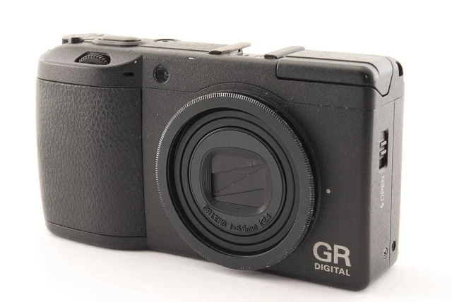 RICOH GR II 16.2MP Digital Compact Camera Black AF 18.3mm F2.8 For Parts