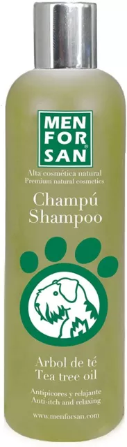 MENFORSAN Champú Perros 300 ml antipicores con arbol de té,apto todas las razas 3