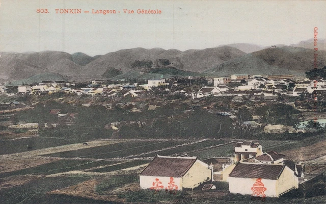 Cochinchine Tonkin Langson Vue Generale Vietnam  05.92