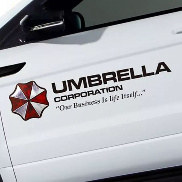 3 stk UMBRELLA Corporation Auto Aufkleber 3D METALL Resident Evil