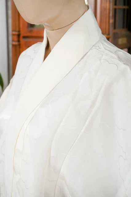 Dear Vanilla Japanese Juban Undergown Women's Kimono Genuine Vintage Mint 4