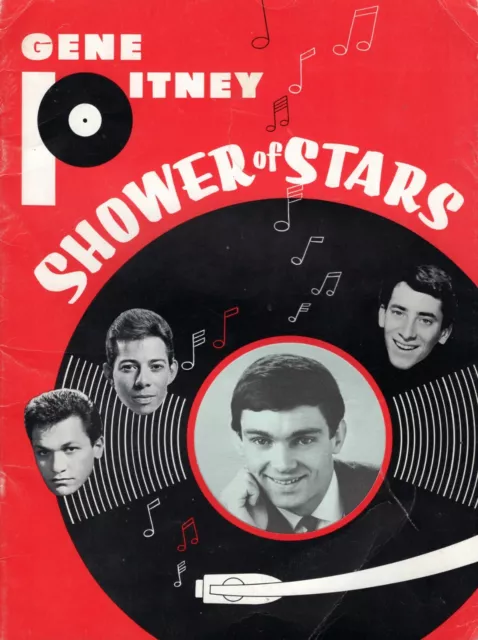 Gene Pitney & The Crystals 1965 Shower Of Stars Tour Concert Program-Dobie Gray