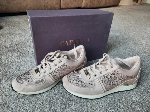 CARVELA COMFORT CRACKER Trainer Gold EUR 38 25.73 PicClick UK