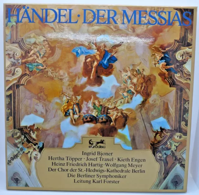 LP Vinyl Händel Der Chor Der St.-Hedwigs-Kathedrale Berliner Symphoniker