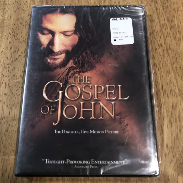 The Gospel of John (DVD, Disc Set, 2005) BRAND NEW Factory Sealed