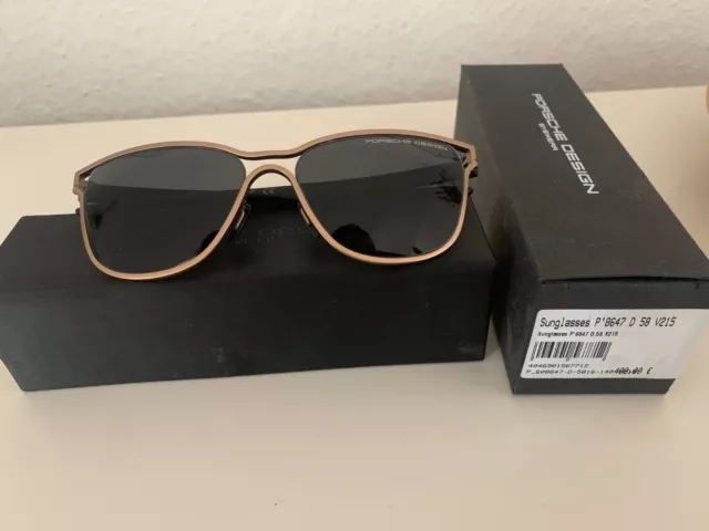 Porsche Design Eyewear Sonnenbrille P'8647 D 58 V215 Titan