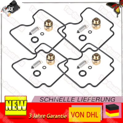 4X Vergaser Reparatur Satz Yamaha FZS 600 N Fazer 1998-2003 