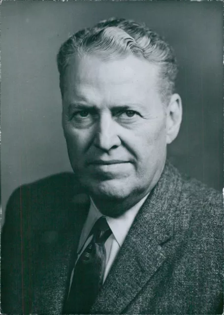 U.S. Politician Rolland Burnstan, Assistant Sec... - Vintage Photograph 4985937