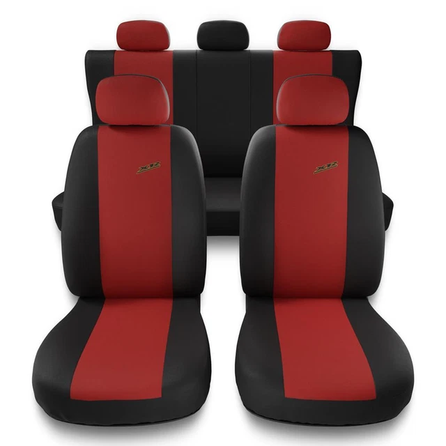 SUICRA Housses De Siège Auto Universelles 5 Places – Cuir Nappa Luxe Pour Renault Arkana, Duster, Clio, Laguna – Protection 360°