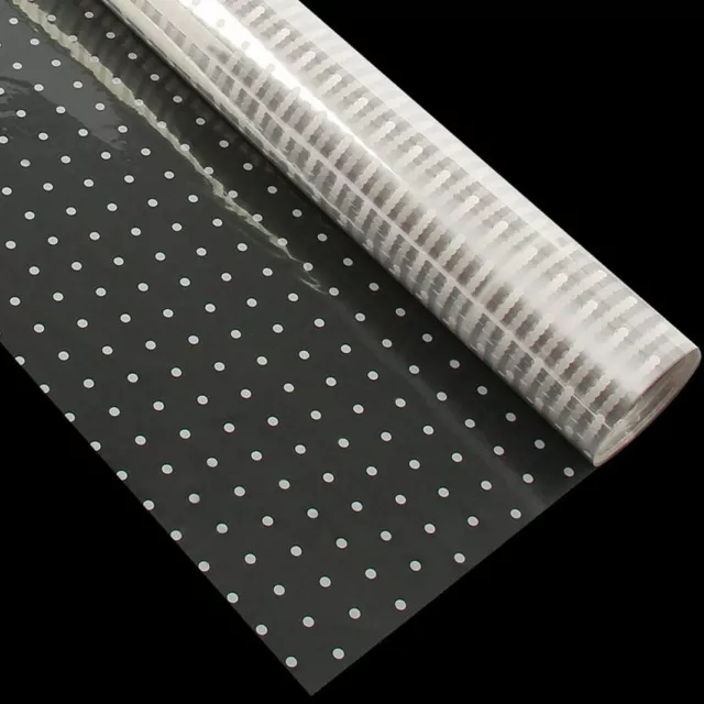 Dot Cellophane Wrap 80cm Wide Flowers Birthday Wedding Mothers Day Gift Wrapping