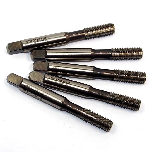 WIDIA GTD Bottoming Thread Forming Taps 5/16-24 H5 HSS USA 18239 (5 Pcs)