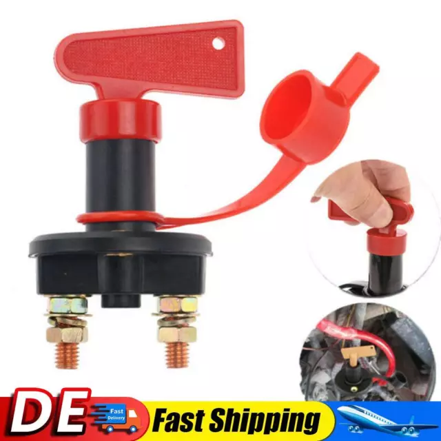 12V 24V Battery Disconnect Switch Waterproof Main Battery Cut Off Kill Switch Ho