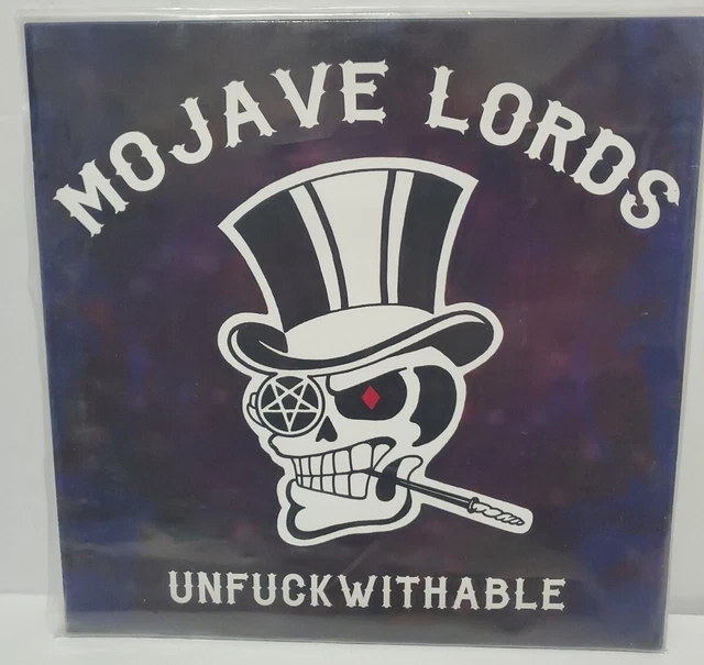 Unfuckwithable Mojave Lords Record 2014 Red Vinyl Inner Sleeve Signed