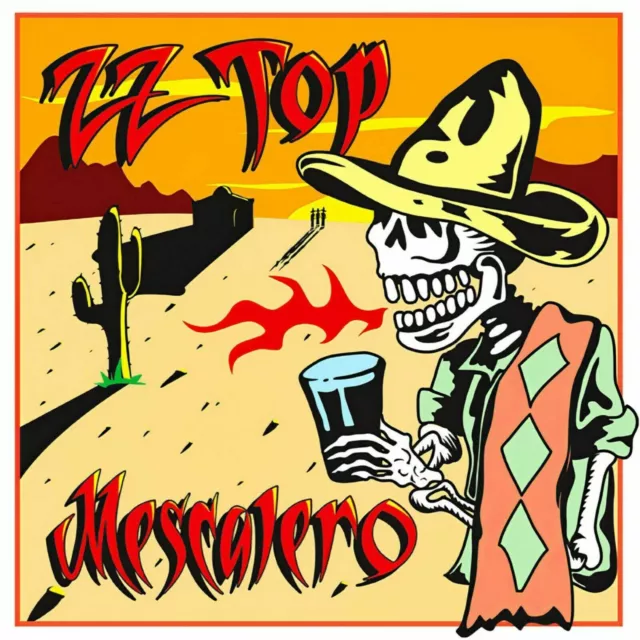 " ZZ TOP Mescalero " album cover POSTER