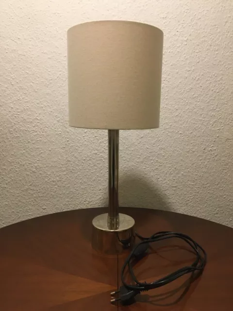 LAMBERT tischlampe Tischleuchte Designer Table Lamp Mit Cremefarbig Lampeschirm