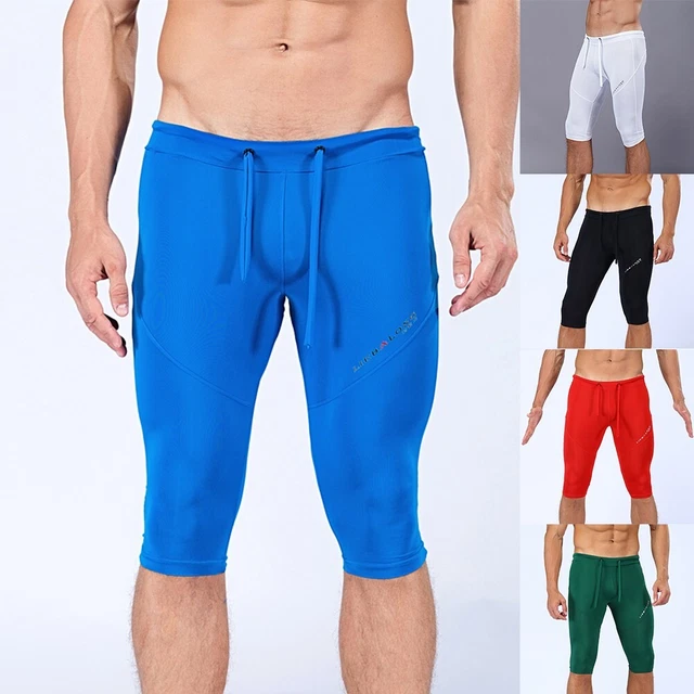 Pantaloni da ginnastica uomo performance leggings compressione pantaloni da corsa grigio scuro