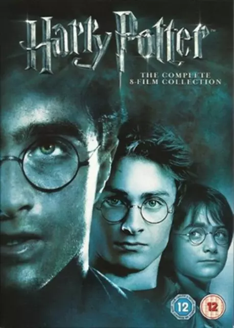 Harry Potter Complete Collection (12) 8 Disc DVD Movie Film