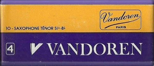 Vandoren Boite de 10 anches Sax ténor  Force 4