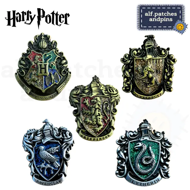 Harry Potter Gryfindor Hufflepuff Ravenclaw - Anstecker Button Brosche Pin Pins