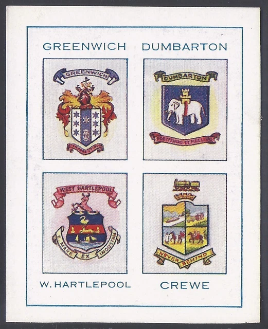 Thomson (Dc)-Football Towns 1931-#10- Greenwich Dumbarton Hartlepool Crewe