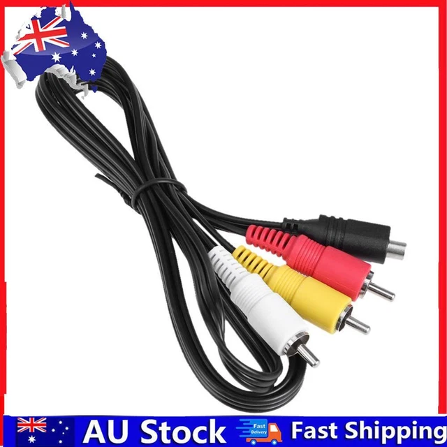 1.2m VMC-15FS A/V RCA to 10Pin Port Adapter Cable for Camera