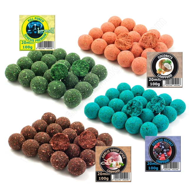 Spod Boilies FIRE (Banana Mega Fruits) 20 Mm-S-Line Carp Food - Foto 10