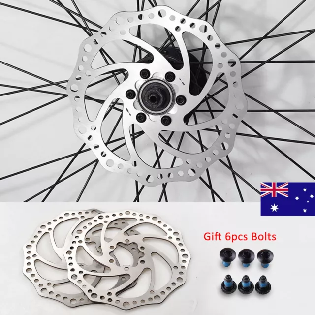 ZOOM 140/160/180/203mm Bicycle MTB Rotor Mountain Bike Disc Brake Rotor 6 Bolt