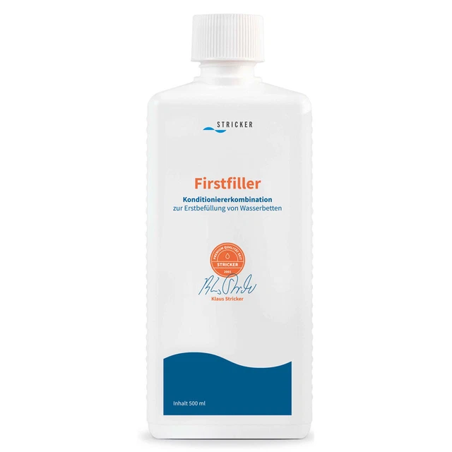 Condizionatore Firstfiller letto ad acqua balsamo primo riempimento maglieria 500 ml