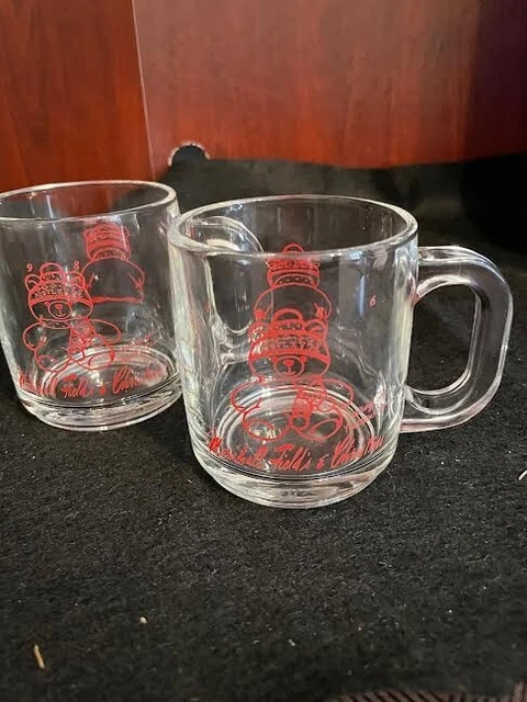 Marshall Fields Christmas Bear Cups (2)