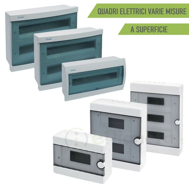 Quadro Elettrico Centralino 2-6 Moduli DIN - Per Incasso O Superficie - Foto 11