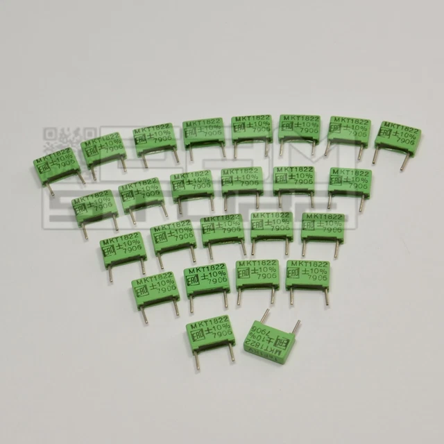 Condensatore POLIESTERE MET.FILM 100nF 100K 0,1uF 250V P=10mm MKP ( X - Foto 3