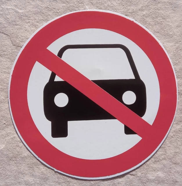 Autocollant Nourriture Interdit - Sticker A Moi Etiquette & Autocollant