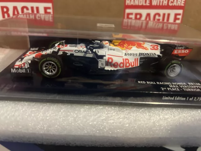 Minichamps 1/43 Red Bull RB16B Max Verstappen Turkish GP 2021