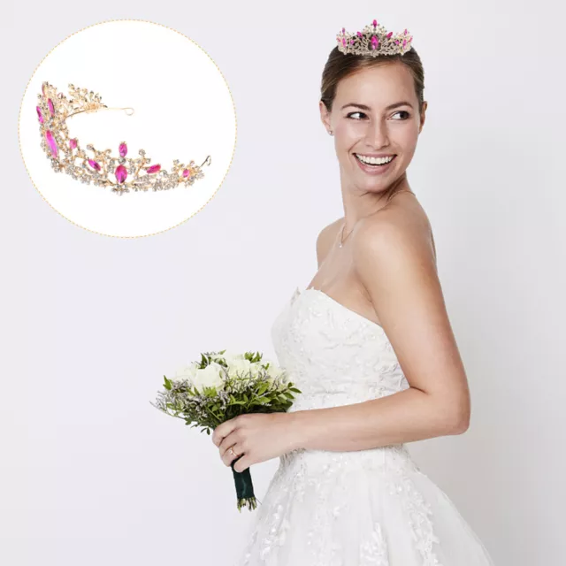 Hochzeitshaar Tiara-Krone Für Frauen Damen Kopfbedeckung Hochzeitskleid