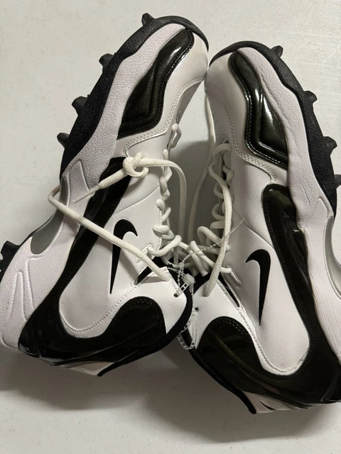 Nike Zoom Merciless Pro Shark Cleats Mens 12.5 White Football‎ Speed NWT Elite NIKE ZOOM MERCILESS Pro Shark Mens Turf Shoes Soccer Sz 12.5  main image 4