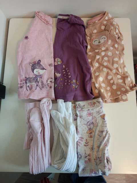 Girls clothes bundle age 2-3 years messy play clothes read description