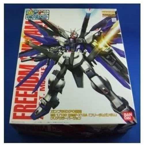 Gundam EXPO limited MG 1/100 Freedom Gundam Clear Color Version
