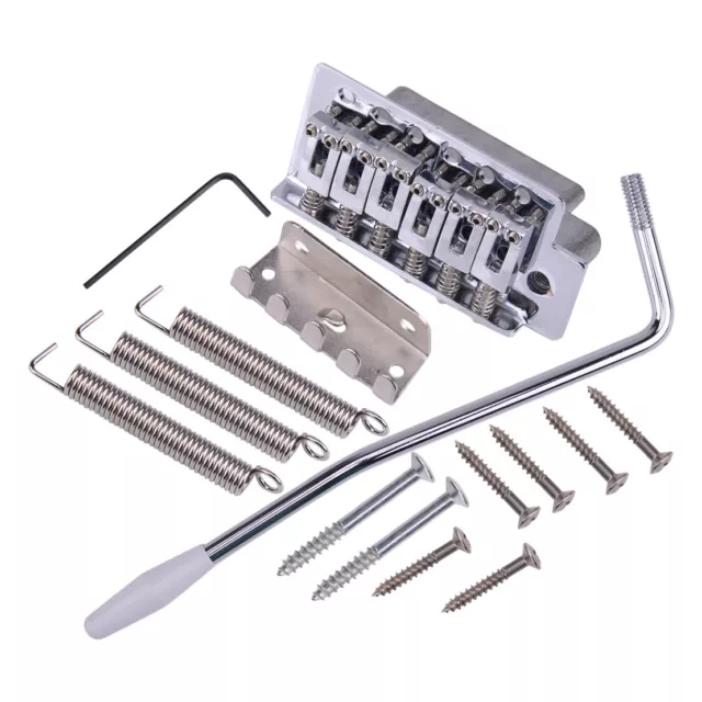 est kit Système de chevalet Tremolo Chrome pour Guitare électrique Fender Strat 2