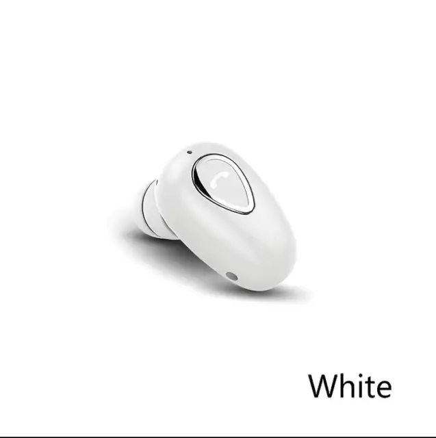 Ecouteur Sans Fil    Sports  Avec Microphone casque stéréo ( Blanc)