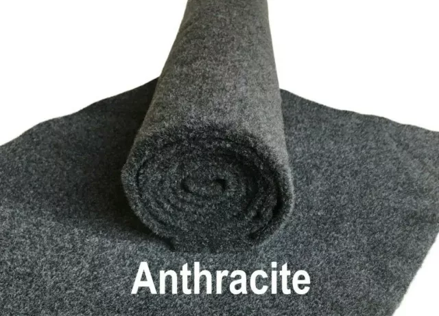 VAN LINING CARPET ANTHRACITE Colour - 4 WAY STRETCH - TRIMFIX Glue - All Sizes