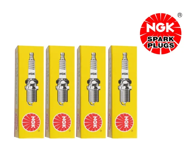 NGK Standard Spark Plugs LMAR8F9 90894 Set of 4