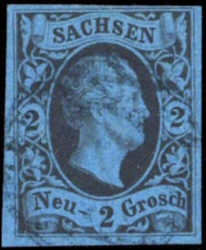 1852, Altdeutschland Sachsen, 7, gest. - 1600236