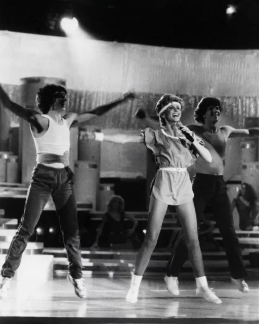 SEXY OLIVIA NEWTON-JOHN 8x10 PHOTO ICONIC DEATH JOHN TRAVOLTA GREASE
