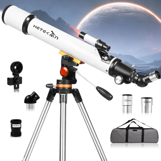 Telescope for Adults Refractor for Kids 70mm Aperture 700mm Focal Length 28x-210
