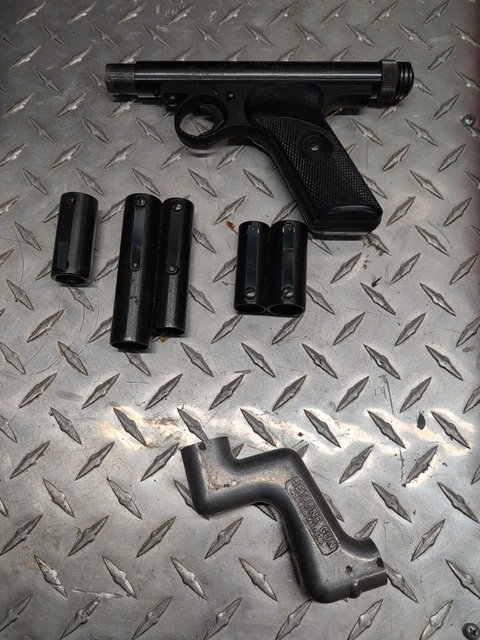 CROSMAN JET LINE 101 Co2 Electrical Conduit Line Air Pistol Gun Lot ...