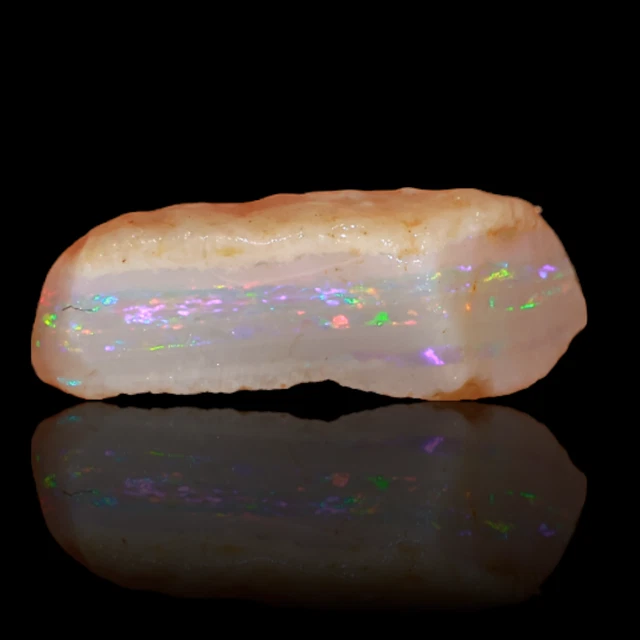 8.15 Cts Aaa++ Realizzazione Di Gioielli In Opale Di Fuoco Multi Fuoco...