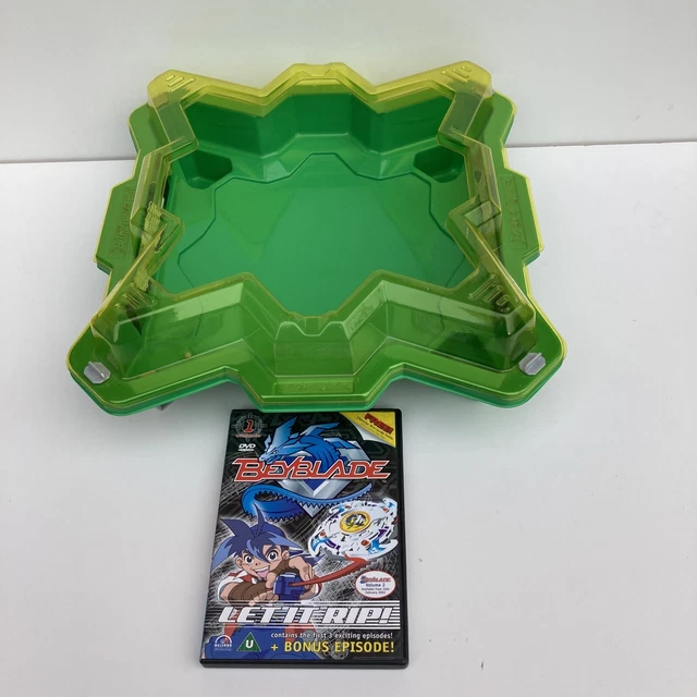 BEYBLADE BURST EVOLUTION Stadium Green Battle Set Arena / Stadium & 1 DVD Bey £40.00 PicClick UK